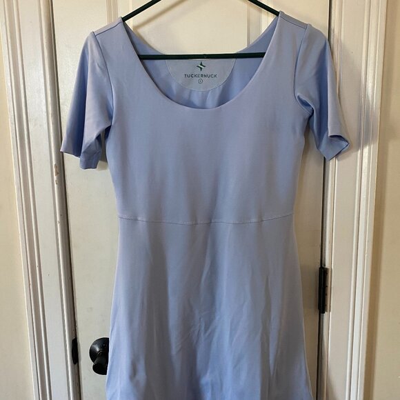 Tuckernuck TNuck Sport Rosemary Step In Dress Light Blue Tennis - Picture 1 of 8